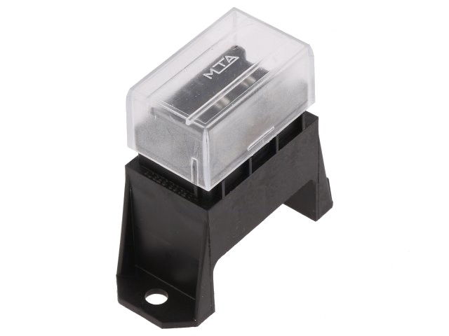 Acces.sig: cutii de siguranţe siguranţă: 19mm 80A Corp: neagră